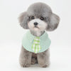 Green Pet Shawl Scarf | Dog & Cat Bib | M (20-25cm Neck)