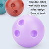 3 Sets Children Sports Recreation Plastic Bowling Toy Set, Size: 15cm