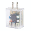 64-222 2A Three USB Transparent Charger, specification: US Plug