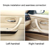 Car Right Side Inner Armrest Door Handle Assembly for BMW E90 2005-2012, Left and Right Drive Universal (Grey)