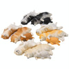 Cute Kawaii Sleeping Pet Figurine Collection Decoration Fridge Magnet Yellow Side Lying  Shiba  Inu