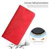 For Xiaomi Redmi K70 / K70 Pro Diamond Splicing Skin Feel Magnetic Leather Phone Case(Red)