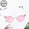 Fashion Kids Mouse Shape Sunglasses Children Tint Lens Ultraviolet-proof Polarized Sunglasses(Black)
