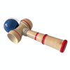 Classic Wooden Skill Toy Kendama with Extra String, Size: 13.5 x 5.5cm(Blue)