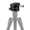 PULUZ Aluminum Alloy Panoramic Indexing Rotator Ball Head with Quick Release Plate for Camera Tripod Head