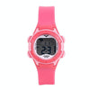JNEW 9688-6 Children Multi-Function Colorful Backlight Waterproof Sports Electronic Watch(Rose Red)