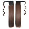 6# Invisible Seamless Bandage-style  Wig Long Straight Hair Wig Ponytail