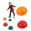 Hemisphere Balance Stepping Stones Durian Spiky Massage Ball Sensory Integration Indoor Outdoor Games Toys for Kids Children(Green)