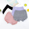Summer Girls Safety Short Pants Kids Cotton Boxer Briefs Prevent Emptied Shorts, Size: 120(Grey)