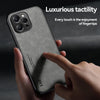 For Xiaomi Redmi Note 13 5G Skin Feel Magnetic Leather Back Phone Case(Light Grey)