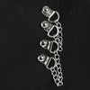 Personality Chain Hoop Baseball Cap(White)