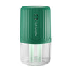 T06 Large-Capacity Atmosphere Night Light Household Dual Spray Air Humidifier, Color: Green Battery