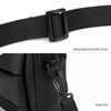 WEPOWER Simple Men Messenger Bag Can Wear Belt Hanging Bag Handheld Shoulder Bag(Grey)
