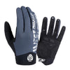 WEST BIKING YP0211214 Long Finger Shock Absorption Non-Slip Touch Screen Gloves Cycling Sports Gloves, Size: L(Gray)