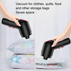 Wireless Charging Car Vacuum Cleaner Mini Handheld High Power Wet and Dry Vacuum Cleaner, Color: Blue