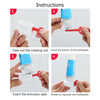 Bathroom Facial Cleanser Manual Squeezer Household Lazy Toothpaste Squeezing Clip(Red)