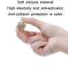 5 PCS Children Silicone Table Anti-Collision Protection Corners Guard(Claw Face Coffee)