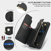 For Samsung Galaxy S23 5G Double Flap Zipper RFID Leather Phone Case with Short Lanyard(Black)