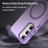 For Samsung Galaxy S23+ 5G MagSafe Frosted Translucent TPU + PC Full Coverage Phone Case(Dark Purple)