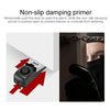 Portable Door Stop Alarm Wedge, 120dB, Black