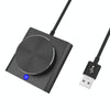 USB Computer Volume Adjuster Multimedia Audio Line Controller Speaker Knob Switch(Black)