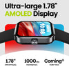 Zeblaze Beyond 3 Plus 1.78 inch Screen Stylish GPS Smart Watch, Support Bluetooth Calling / Heart Rate / Blood Oxygen Monitor(Black)