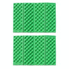2 PCS Portable Folding Cellular Massage Cushion Outdoors Damp Proof Picnic Seat Mats EVA Pad(Light Green)