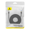 Baseus PCWL-A106 High Speed CAT7 10Gigabit Ethernet Braided Cable, Length:8m(Black)