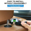 1 Pair Car Seat Back Hidden Hook (Black)
