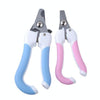 Small Pet Nail Clipper Set, Pink, Stainless Steel, with File