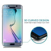 0.3mm 9H Surface Hardness 3D Curved Surface Full Screen Cover Explosion-proof Tempered Glass Film for Galaxy S6 edge(Transparent)