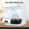 PULUZ 15cm Adjusting Speed Rotating Turntable Display Stand, Load: 3kg(Black)