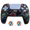 2 PCS PS5 Gamepad Silicone Protective Cover(7+ Hats)