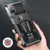 For Samsung Galaxy A70 Machine Armor Warrior Shockproof PC + TPU Protective Case(Coffee)