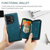 For OnePuls 11 JEEHOOD Magnetic Zipper Horizontal Flip Phone Leather Case(Blue)