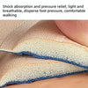2pcs /Pair 8D Pad Inserts Heel Post Back Breathable Anti-Slip For High Heel Shoe Insole(Pointed Powder)