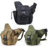 B03 One-Shoulder Messenger Waterproof Oxford Cloth Camera Bag(Brown)