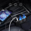 SHUNWEI Car Cigarette Lighter Charger 12/24V USB Converts Socket, Style: 2 Holes Single USB