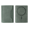 Pindun Multifunctional MagSafe Magnetic Wallet Card Bag Case With Retail Box(Green)