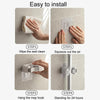 Bathroom No-Punch Mop Hook Household Broom Wall Mounted Fixing Clip, Style: Single Clip