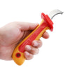 Resistant High Voltage Anti-Magnetic Insulated Plastic Tool, Style: Electrician Scimitar