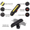 LED Rechargeable Bicycle Warning Strip Tail Light(OPP Red Light)