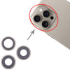 iPhone 16 Pro Camera Lens Cover (Titanium) - 3 Pack