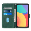 For Alcatel 1S / 3L 2021 Crossbody 3D Embossed Flip Leather Phone Case(Dark Green)