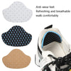 Sneaker Heel Sticker High Heels Soft Anti-abrasion Anti-drop Pad(Brown L)