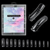 2 Boxes Nail Crystal Rapid Light Therapy Extension Nail Model, Shape: 120 PCS 06
