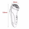 3 Blades Rotating Electric Shavers Men Rechargeable Razor with LED Lighting Function(Gold)