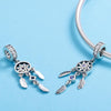 S925 Sterling Silver Dream Catcher Beads DIY Bracelet Accessories