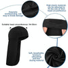 Outdoor Riding Long Tail Cap Breathable Sweat Absorbent Shading Workplace Safety Dustproof Shawl Cap, Size: Free Code(Bright Green)