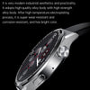 HDT 3 Max 1.6 inch Steel Band IP67 Waterproof Smart Watch Support Bluetooth Call / NFC(Silver)